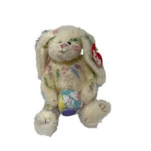 VTG Ty Beanie Baby/Attic Treasure Plush "Georgia Rabbit"  Animal Toy 1993